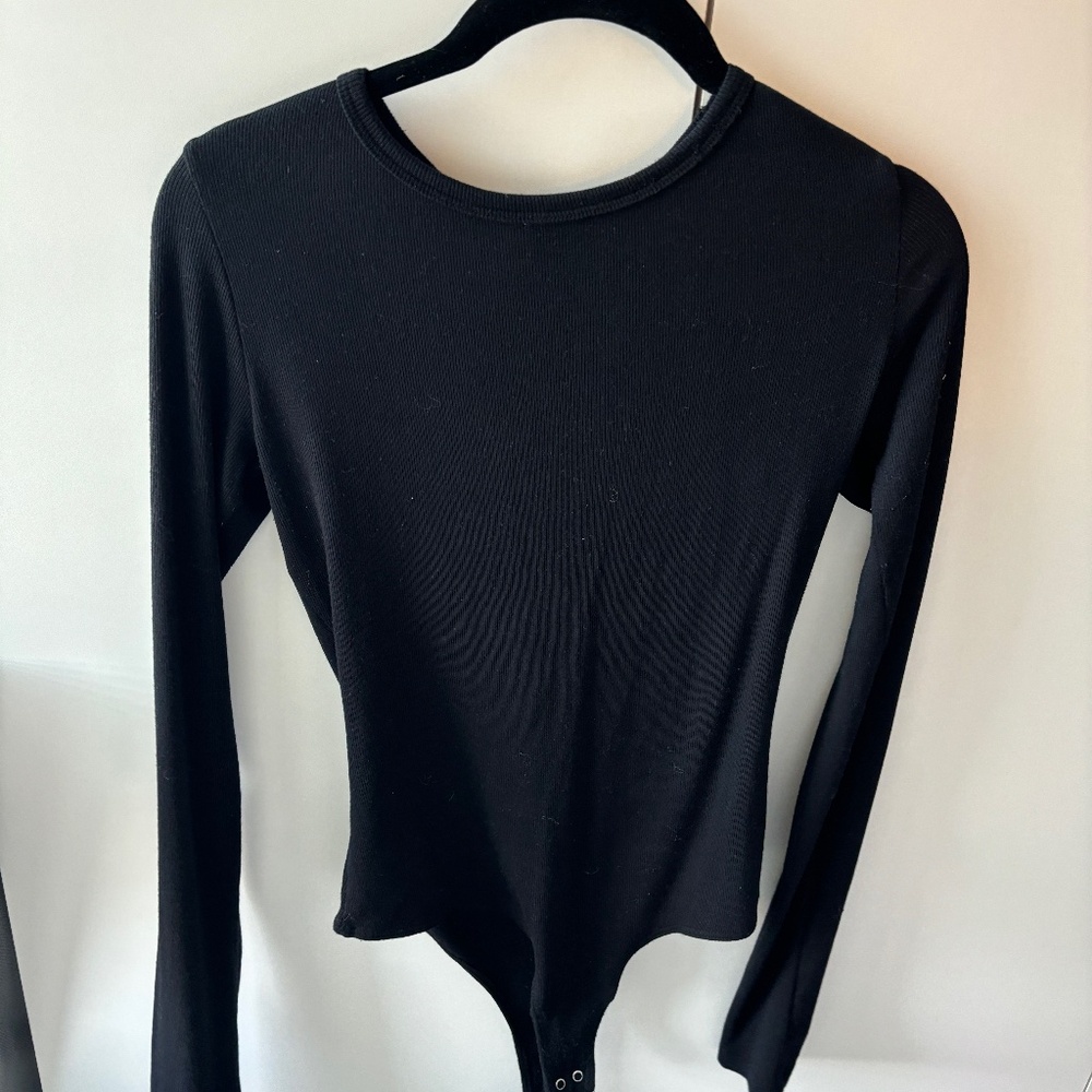 Agolde Black Bodysuit